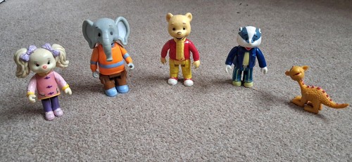 Rupert the bear plastic figure - rupert,