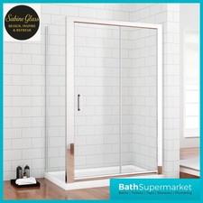 Chrome Sliding Shower Door