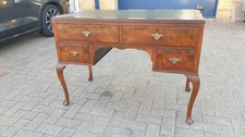 Queen Anne Repro Vintage Desk Or Hall Table