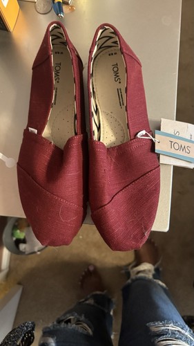 Toms classics red alpargata - classics,