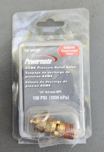 Powermate 150 psi - , pressure