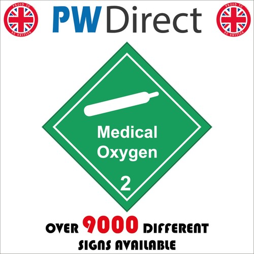 Sign medical oxygen - sign,