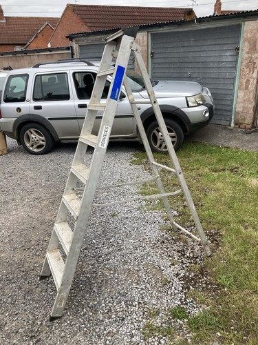 Aluminium tread steps - 10,