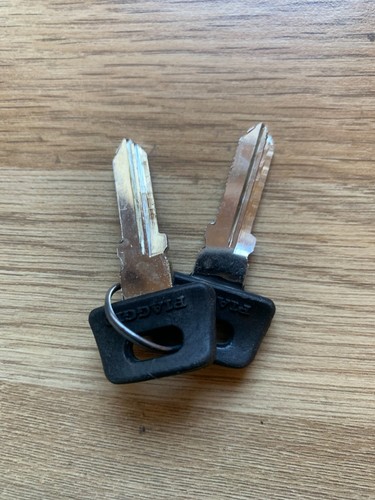Vespa pair blank keys - vespa,