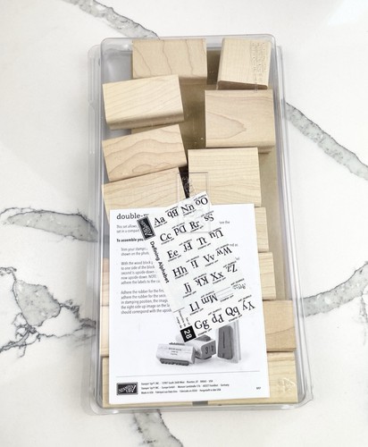 Stampin defining alphabet - defining,