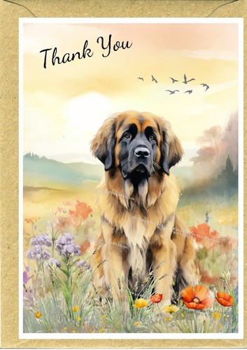 Leonberger dog thank - leonberger,