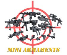 Custom Battle Pack - SWAT & Military Guns for minifigures Compatible With Lego