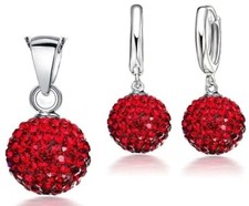 Jewellery Set Shamballa CZ