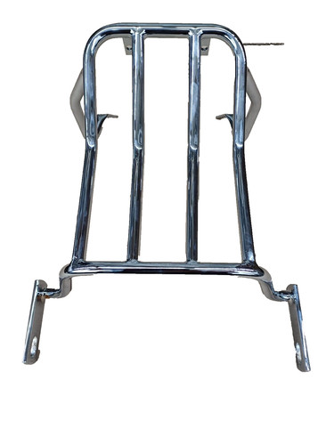 Chrome luggage rack rear - chrome,