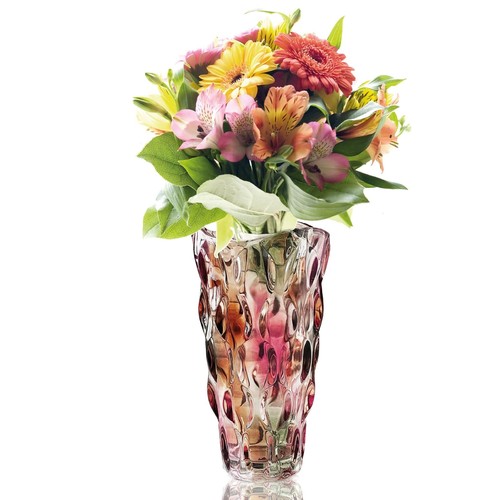Glass vase for flowers 24cm - flowers,,
