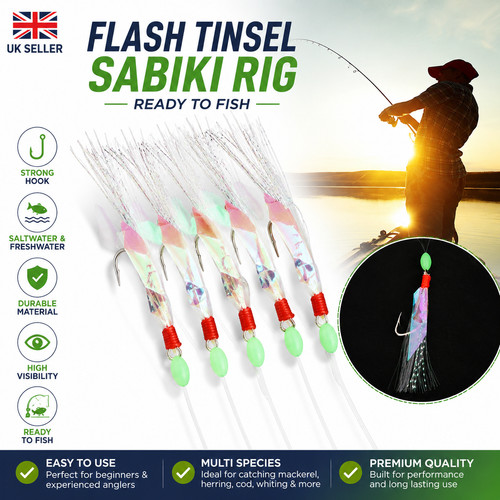 Pack mackerel feathers sea - 5,