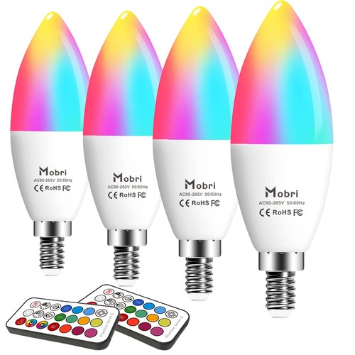 E14 candle led colour changing - led,