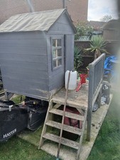 kids play house outdoor wooden used