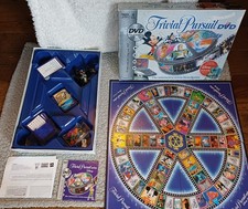 Trivial Pursuit Disney DVD Board Game Parker 2005 Edition