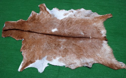 Luxury goat hide rug hair - hide,