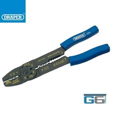 DRAPER 240MM 5 WAY CRIMPING TOOL WIRE STRIPPING WIRE CUTTING TOOL, 13656