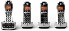 BT Home Cordless Phone 4600 Quad Call Blocker Answering Machine 1 Year Warranty