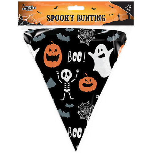 Halloween bunting double sided - double,