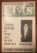 ELVIS PRESLEY MONTHLY MAGAZINE