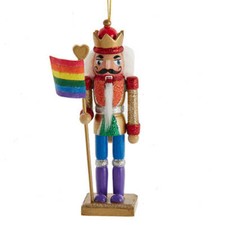 Rainbow Wooden Nutcracker