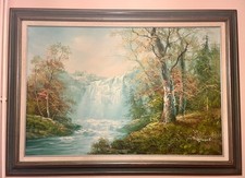Original waterfall landscape