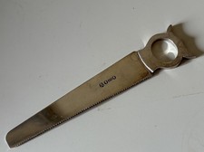 Russian Silver cucumber saw - late 19th/early 20th C (16cm)