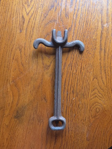 Antique cast iron burner lid - antique,