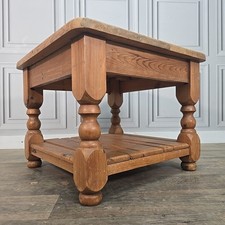 Vintage Pine Coffee Table -
