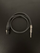 95cm Klotz cable With Neutrik Female XLR To TRS 1/4 In