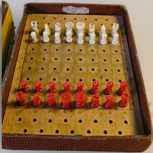 Vintage travel chess - chess, set
