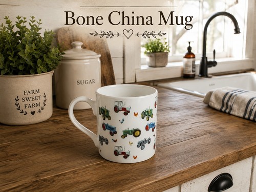 Bone china mug design - mug, in