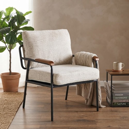 Oversized upholstered armchair - upholstered,