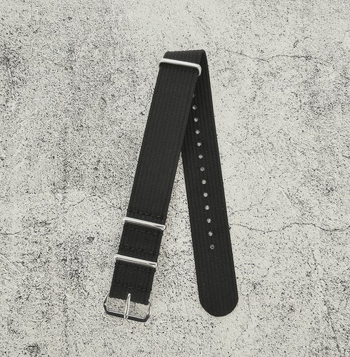 Ribbed nylon nato - nylon, watch