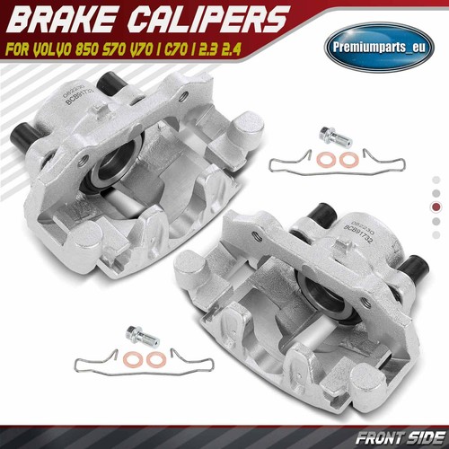 Front brake calipers with - brake,