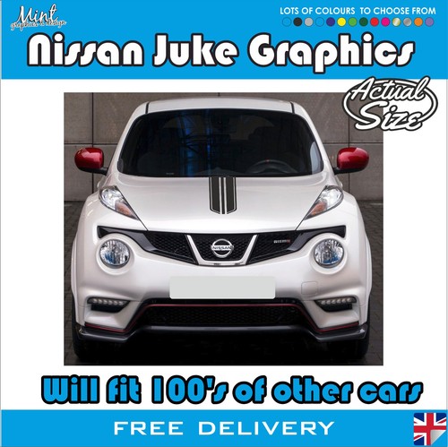 Nissan juke bonnet stripes - nissan,