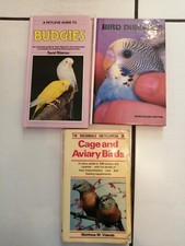 Budgies guide-David Alderton/Bird diseases-H.-Sigurd/Cage+aviary birds M..Vriend