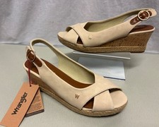 WRANGLER SANDALS PLATFORM SLIP ON BUCKLE SLING BACK SIZE 6.5 EU 40 NEW RRP £50