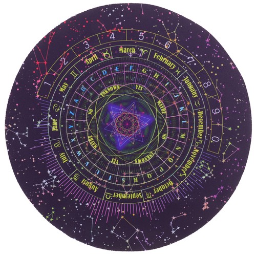 Rubber divination tablecloth - rubber,