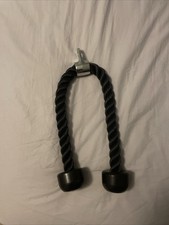 Tricep Pull Down Rope Bicep Push Multi Gym Machine Cable Attachment