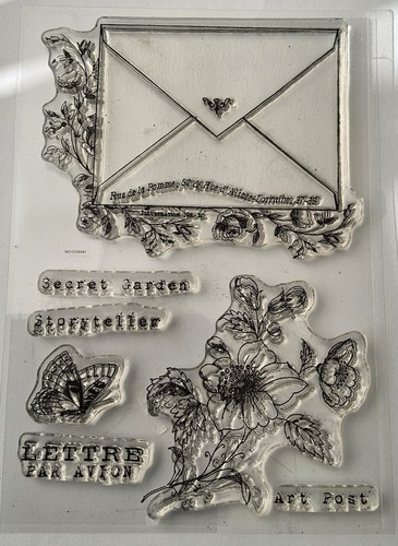 Woodware stamp floral - woodware,