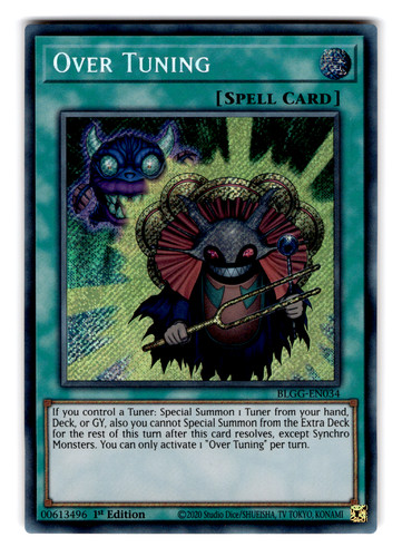 Yugioh over tuning secret rare - yugioh,