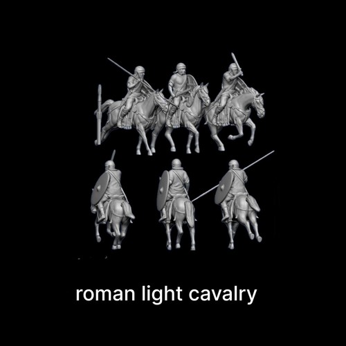 54mm roman light cavalry - ,
