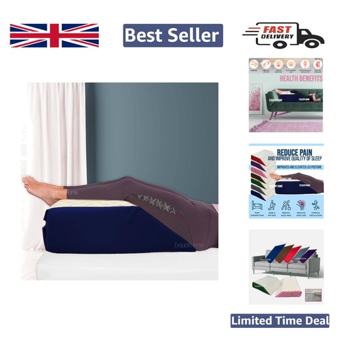Elevating memory foam leg rest - leg,