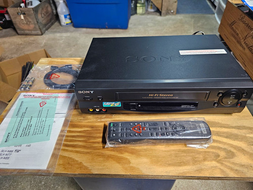 Sony slv n55 - stereo, vhs