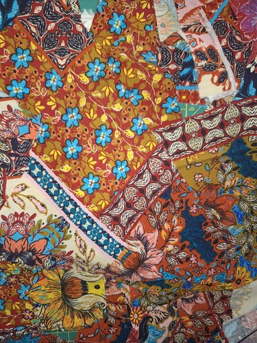 Fabric off cuts bundle - off,