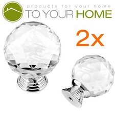 Dihl Globe Crystal Door Knobs