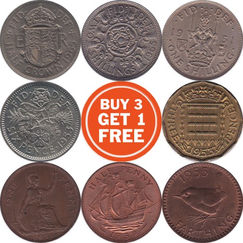 Halfcrowns sixpence bulk - halfcrowns,