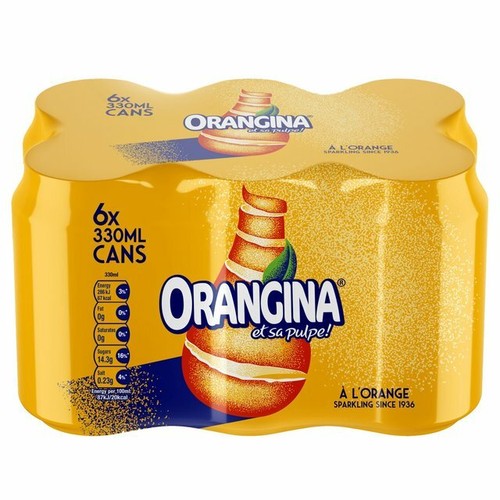 Orangina orange sparkling - 24,