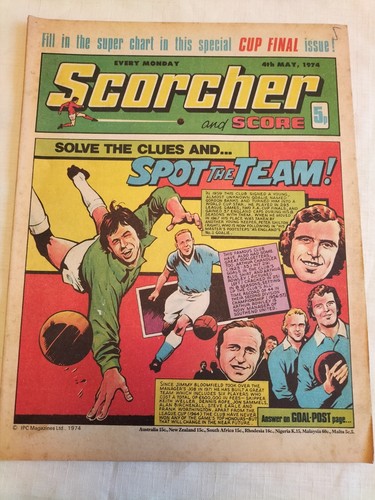 Scorcher and score 4th - and, may