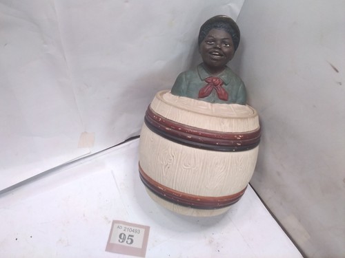 Antique tobacco jar - antique,